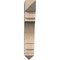 Ekena Millwork Merced Arts & Crafts Smooth Bracket, Douglas Fir, 5 1/2"W x 28"D x 32"H BKT06X28X32MRC03SDF - alternate 3